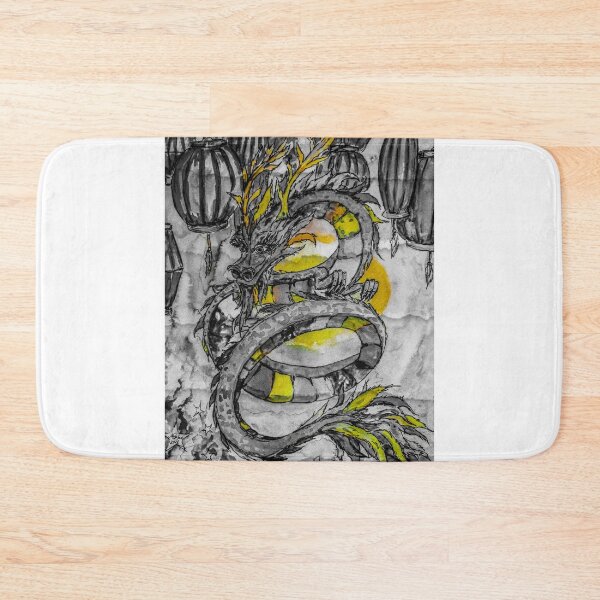 Item preview, Dragon, edited watercolour drawing by Marina Daniluka designed and sold by MariDaniArt.