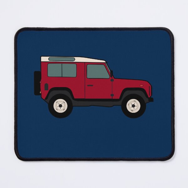 Item preview, Defender SUV - Ruby Red designed and sold by NautilusMare.