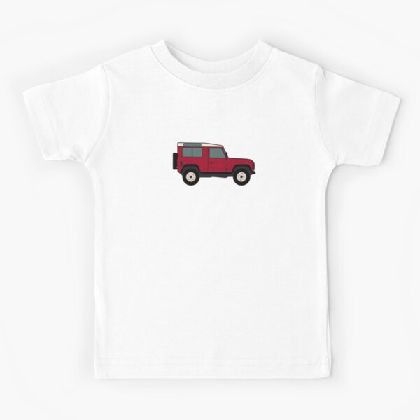 Defender SUV - Ruby Red Kids T-Shirt