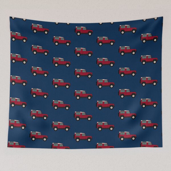 Item preview, Defender SUV - Ruby Red designed and sold by NautilusMare.