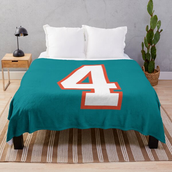 Item preview, Sports Number 4, white orange color lucky sport four designed and sold by ArtIsParty.