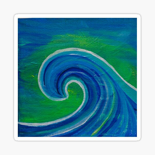 Wave Sticker