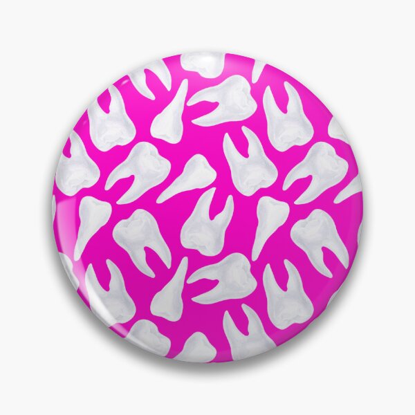 Item preview, Dental Pattern White Teeth With Pink Background Dental Assistant Dental Squad Students Socks Gifts Funny Dentist designed and sold by NOorYES.