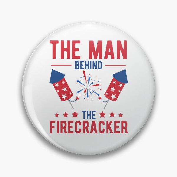 Item preview, The Man Behind The Firecrackers | Happy 4th Of July  designed and sold by chetan786.