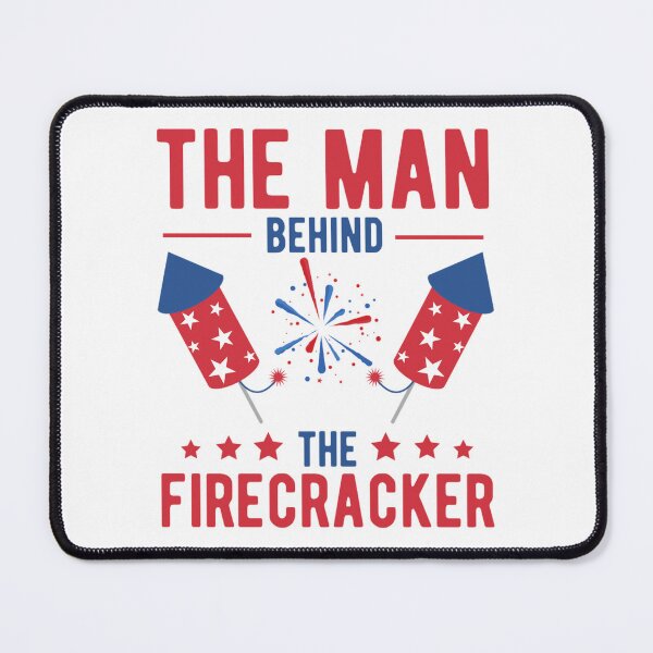 Item preview, The Man Behind The Firecrackers | Happy 4th Of July  designed and sold by chetan786.