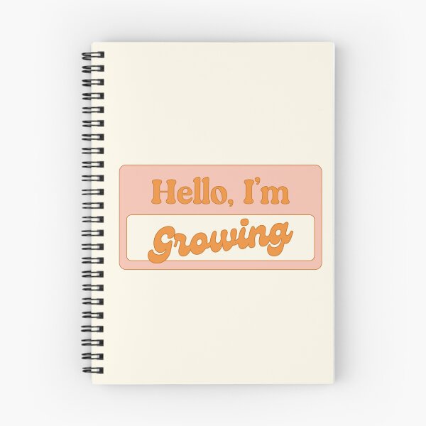 Item preview, Hello I'm Growing My Best Name Badge designed and sold by bykirstco.