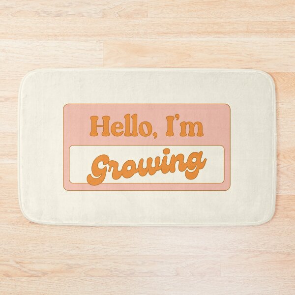 Item preview, Hello I'm Growing My Best Name Badge designed and sold by bykirstco.