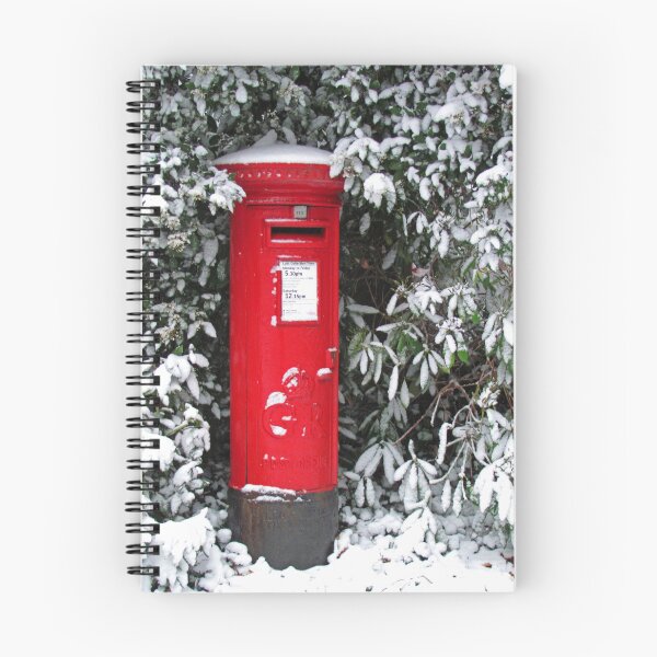 Item preview, Pillar Box in the Snow designed and sold by RedHillDigital.