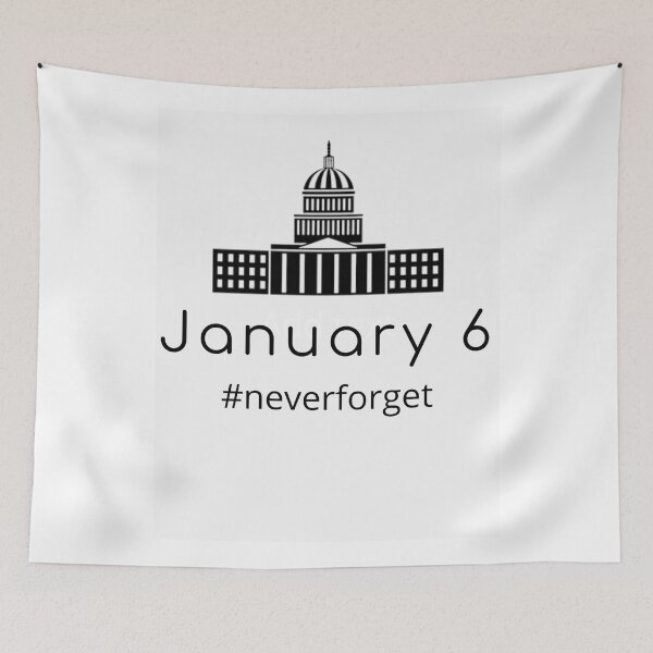 Item preview, Never Forget January 6 designed and sold by man0s.