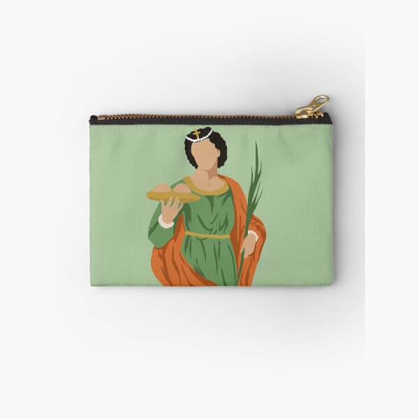 Item preview, Saint Agatha of Sicily (Patron saint of Breast Cancer): Catholic graphic art   designed and sold by TheCatholicLady.