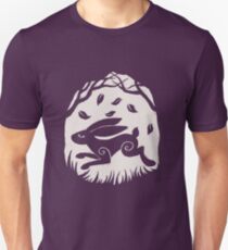 Leaping Hare in Autumn Unisex T-Shirt