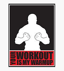 Workout Photographic Print