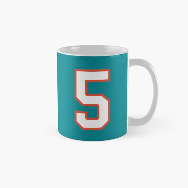 Item preview, Sports Number 5, white orange color lucky sport five designed and sold by ArtIsParty.