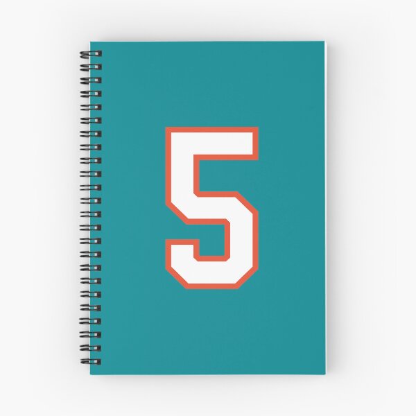 Item preview, Sports Number 5, white orange color lucky sport five designed and sold by ArtIsParty.