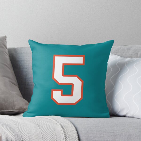 Item preview, Sports Number 5, white orange color lucky sport five designed and sold by ArtIsParty.