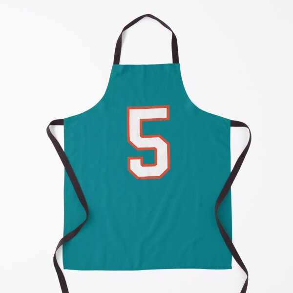 Item preview, Sports Number 5, white orange color lucky sport five designed and sold by ArtIsParty.