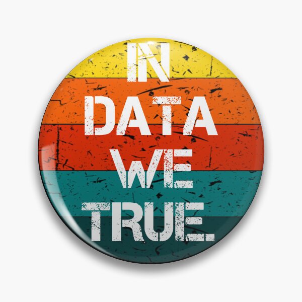 Item preview, In Data We Trust Funny Scientist Analytics Vintage Retro Gifts designed and sold by rachidhaz.