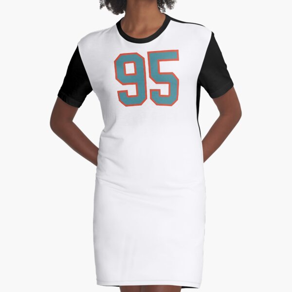 Item preview, 95 number, aqua orange lucky sports ninety five designed and sold by ArtIsParty.