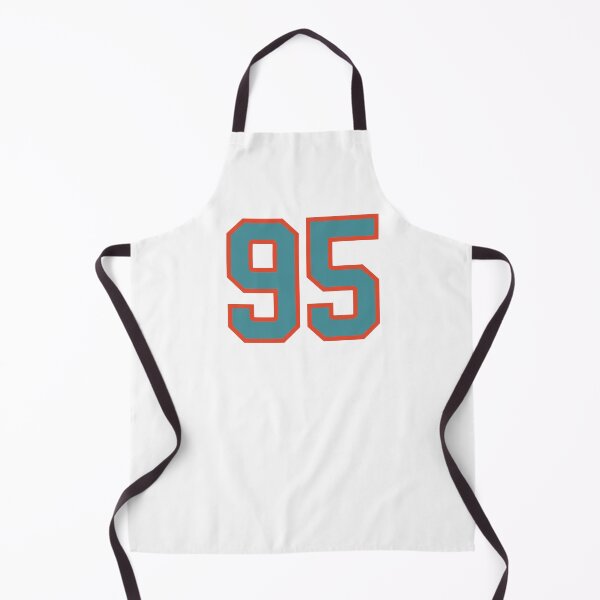 Item preview, 95 number, aqua orange lucky sports ninety five designed and sold by ArtIsParty.