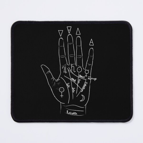Item preview, Magical Fortune teller hand divination palmistry symbol’s and lines designed and sold by AJPaint.