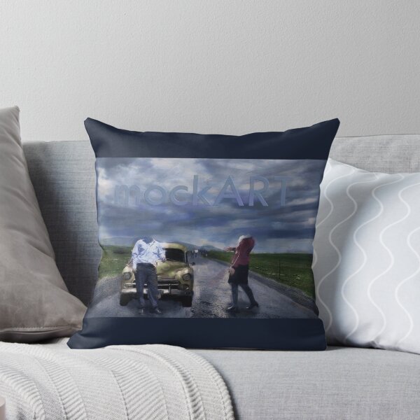Item preview, mockART - Men Who Lost Their Heads Walk The Country Roads designed and sold by mockART.