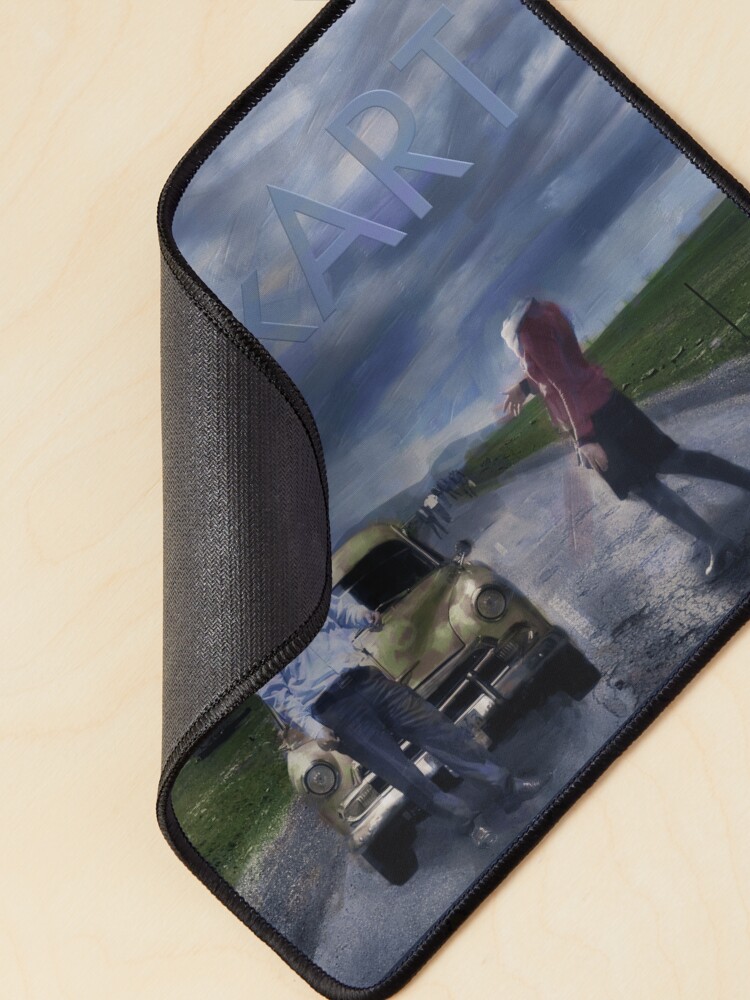 Thumbnail 2 of 5, Mouse Pad, mockART - Men Who Lost Their Heads Walk The Country Roads designed and sold by mockART.