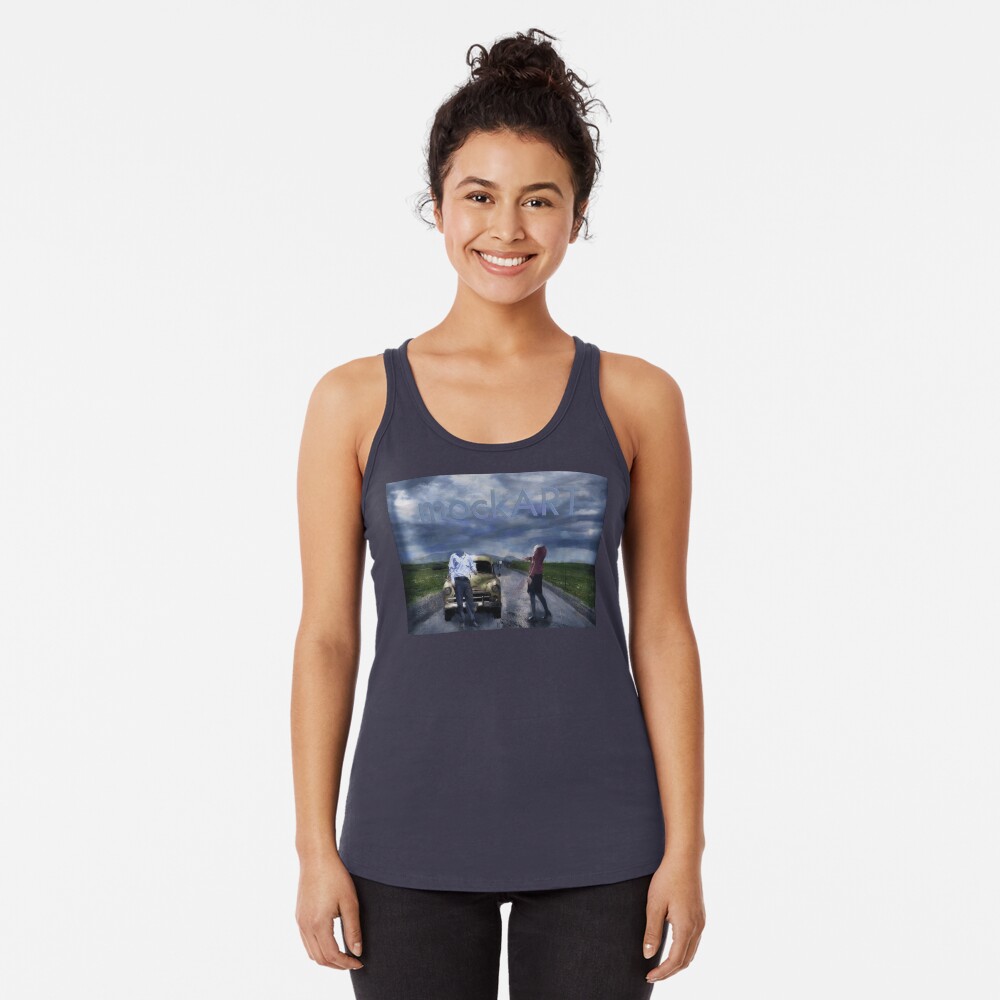 Item preview, Racerback Tank Top designed and sold by mockART.