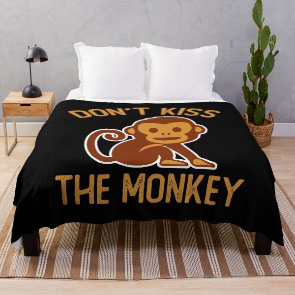 Item preview, Don't Kiss The Monkey designed and sold by OfficeFortune.