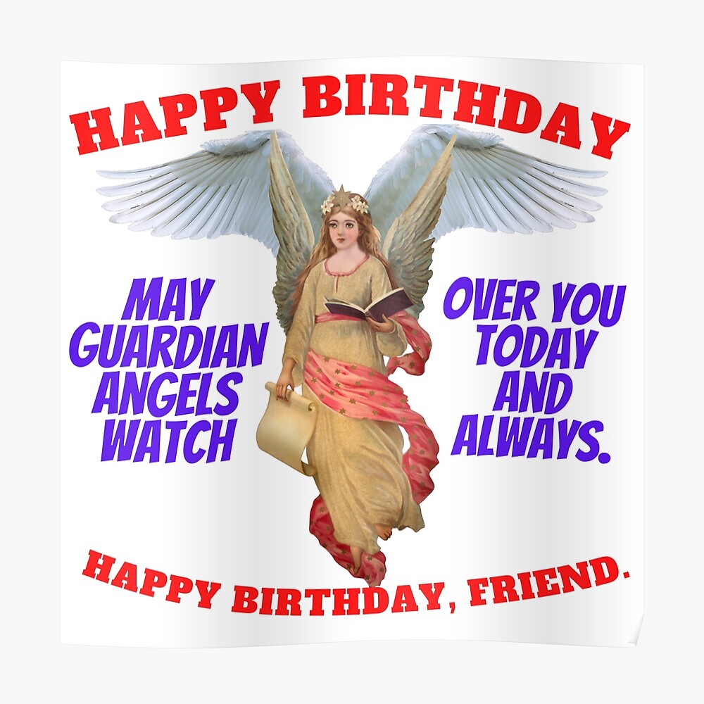 happy birthday:May guardian angels watch over you today and always ...