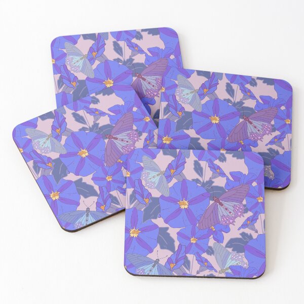Item preview, Purple wall flowers designed and sold by Sam Scarr.