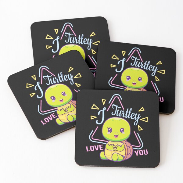 Item preview, I Turtley Love You - Cool Turtle designed and sold by MoSaid.