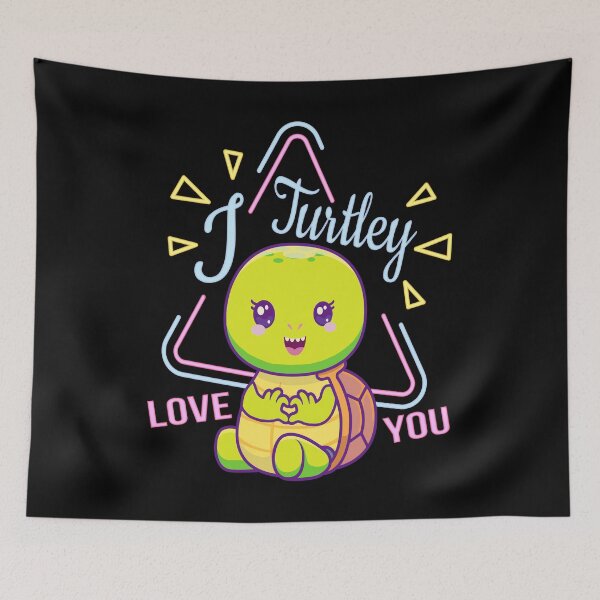 Item preview, I Turtley Love You - Cool Turtle designed and sold by MoSaid.