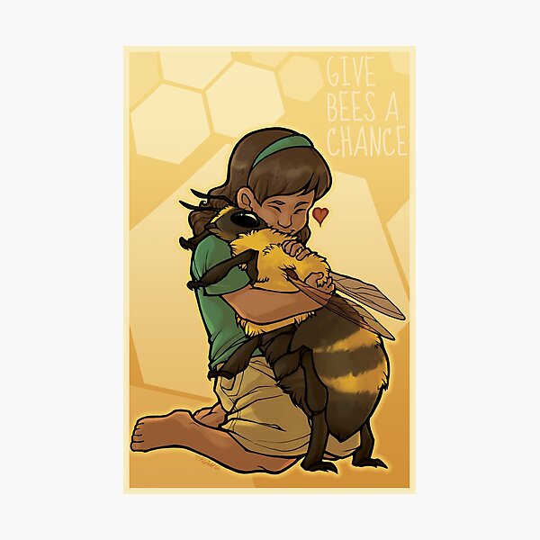 Give Bees A Chance Photographic Print