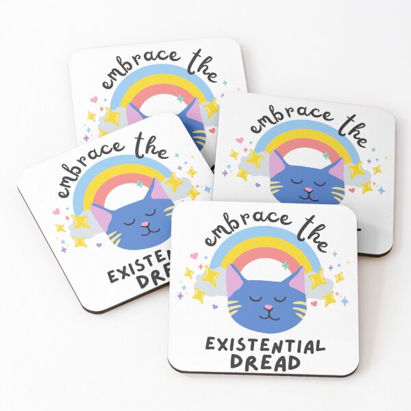 Item preview, Embrace the Exitential Dread Cute Existential Dread Design designed and sold by AmphoraGhost.