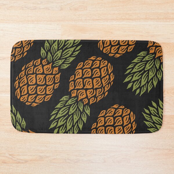 Item preview, Seamless pattern of pineapple design designed and sold by NOorYES.