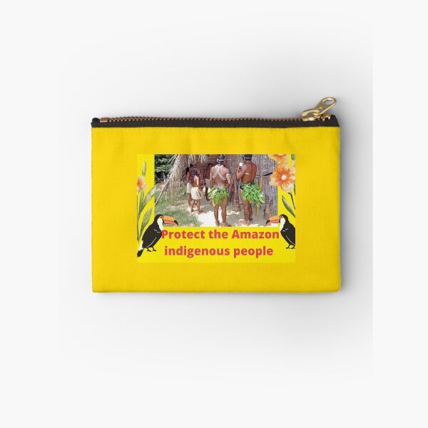 Item preview, Save the Amazon rainforest indigenous people designed and sold by ArtistRebeccaLS.