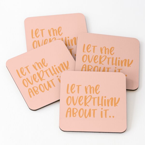 Item preview, Let Me Overthink About It designed and sold by bykirstco.