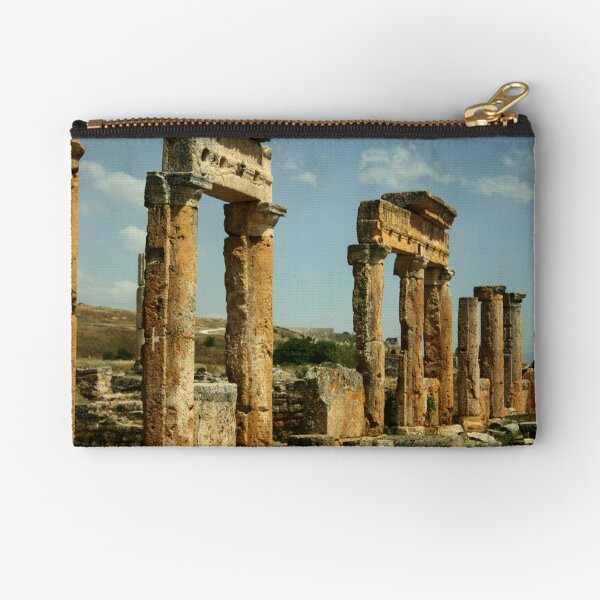 Hierapolis Ruins Pamukkale Turkiye Zipper Pouch