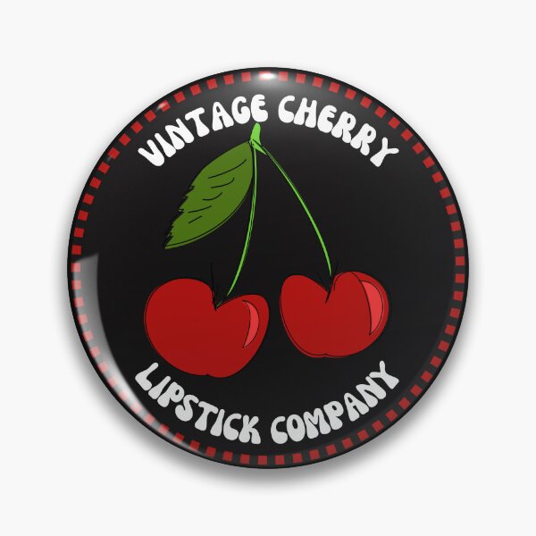 Item preview, Vintage Cherry lipstick company designed and sold by Tanya Mihe.