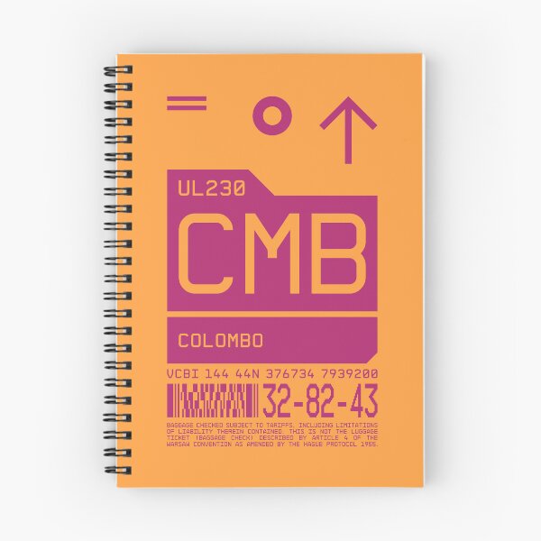 Item preview, Luggage Tag C - CMB Colombo Sri Lanka designed and sold by VoodooCircus.