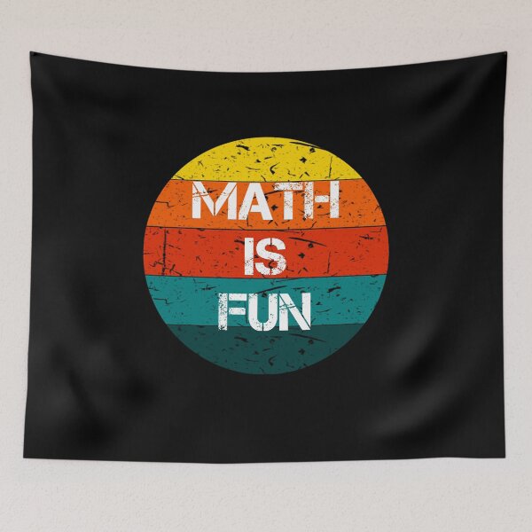 Item preview, math is fun Funny Gifts Vintage Retro designed and sold by rachidhaz.