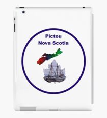 Pictou Nova Scotia Design iPad Case/Skin