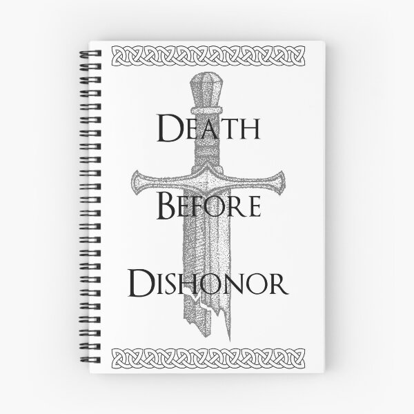 Item preview, Death Before Dishonor Celtic Knot  designed and sold by AgeOfHeroes.