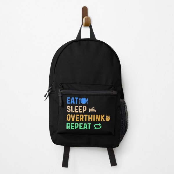 Item preview, Eat Sleep Overthink Repeat designed and sold by OfficeFortune.
