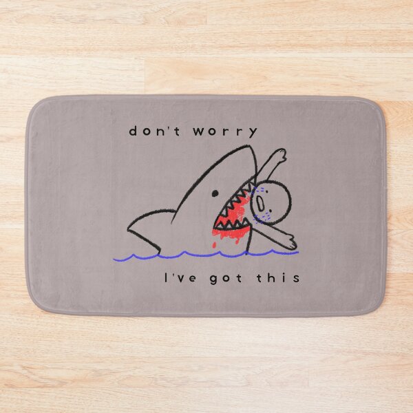 Item preview, FUNNY,SHARK ATTACK designed and sold by ydsdesigns.