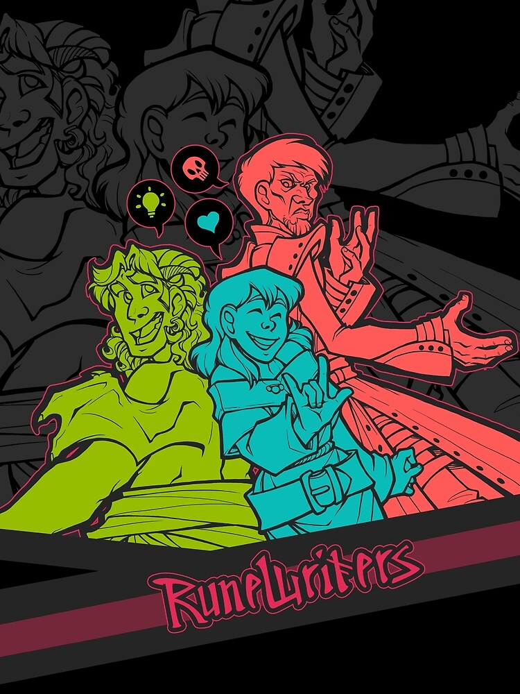 Runewriters: Power Trio by shazzbaa
