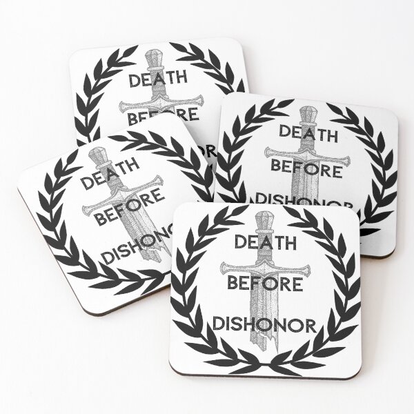 Item preview, Death Before Dishonor Laurel Crown  designed and sold by AgeOfHeroes.