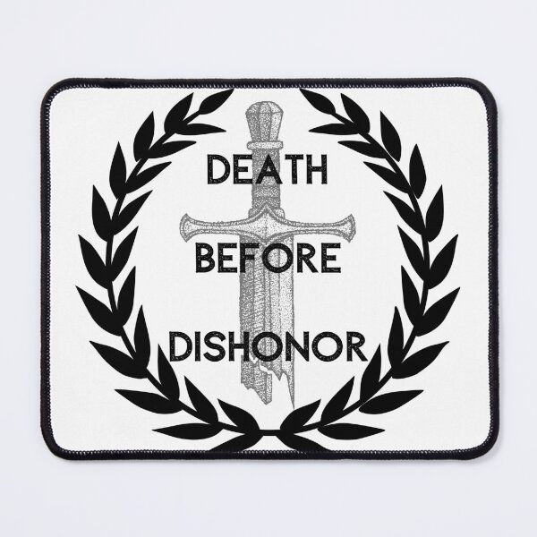 Item preview, Death Before Dishonor Laurel Crown  designed and sold by AgeOfHeroes.