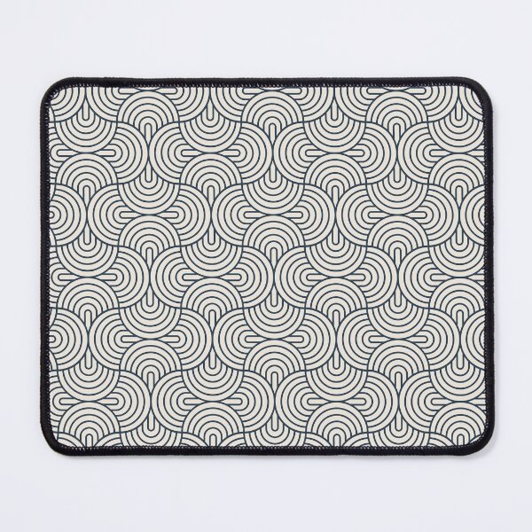 Item preview, Geometric Ovals - Naval Blue designed and sold by NolkDesign.