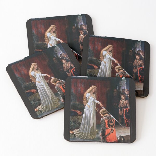 Item preview, The Accolade by Edmund Blair Leighton Remastered Xzendor7 Classical Fine Art Old Masters Reproductions designed and sold by Xzendor7 Digital Art Creations.